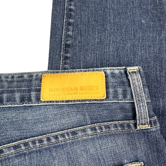 Big Star Joey Boyfriend Distressed Stretch Soft Comfort Jeans Women's Size 27R - Picture 4 of 7